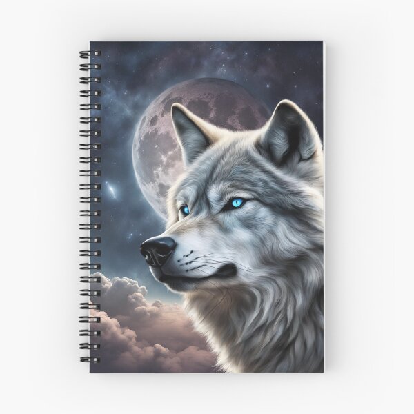 Item preview, wolf under the moon designed and sold by four-store.