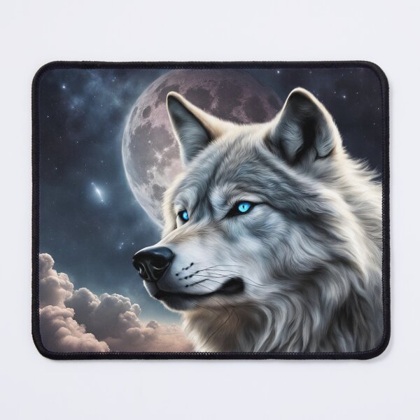Item preview, wolf under the moon designed and sold by four-store.