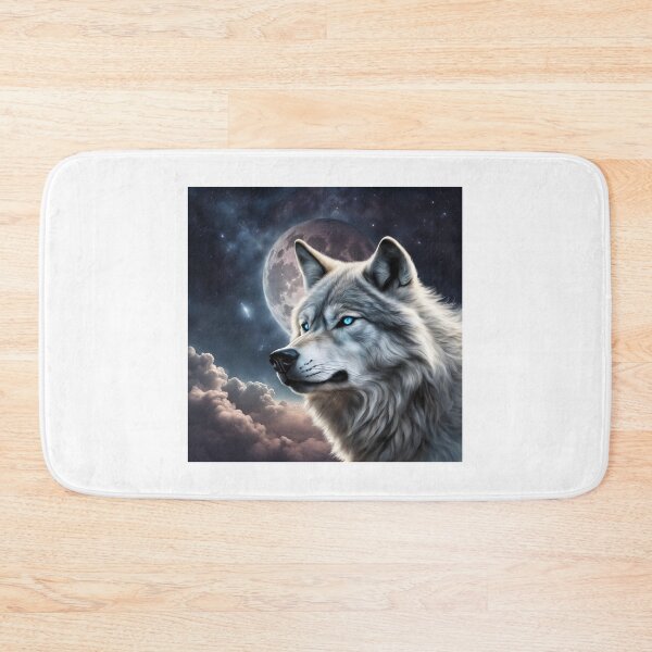 Item preview, wolf under the moon designed and sold by four-store.