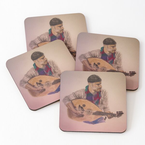 Item preview, Oud Player Watercolor designed and sold by TurnipWilson.