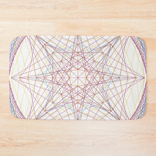 Item preview, Rectangular Pattern #6 Morph C [13096-RYGCBP-WB] designed and sold by LottMultimedia.