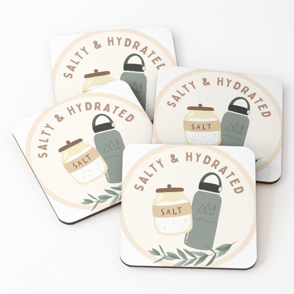 Item preview, SALTY & HYDRATED - POTS Awareness designed and sold by TheBurntPencil.