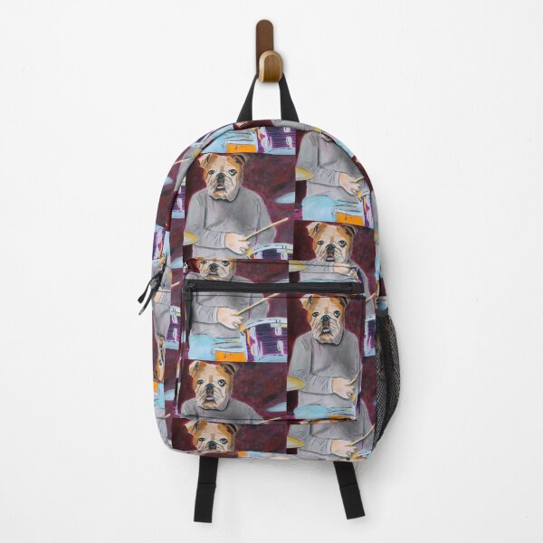 Item preview, Bull dog Drummer designed and sold by Jenny Dyer.