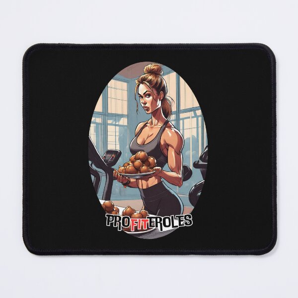 Item preview, Gym girl with proFITeroles designed and sold by JacobsParadise.