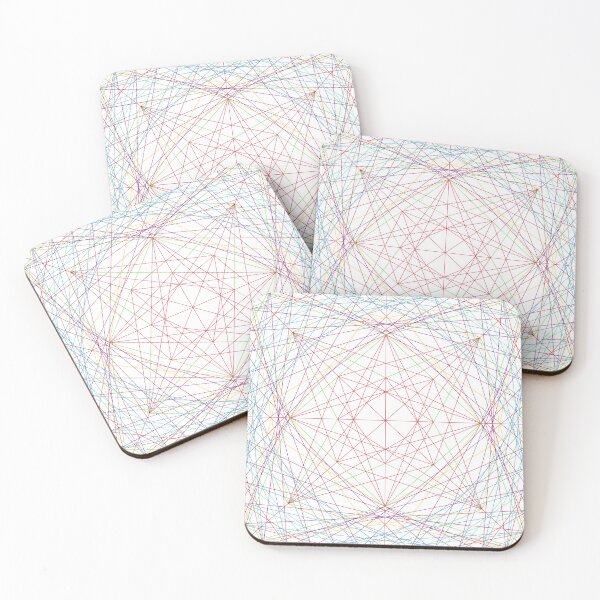 Item preview, Rectangular Pattern #6 Morph C [18578-RYGCBP-WB] designed and sold by LottMultimedia.