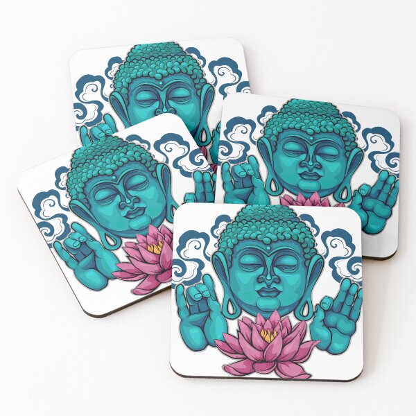 Item preview, budda with lotus designed and sold by Kondi-Art.