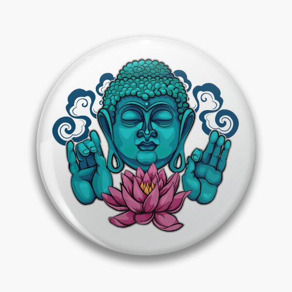 Item preview, budda with lotus designed and sold by Kondi-Art.