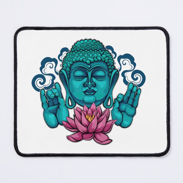 Item preview, budda with lotus designed and sold by Kondi-Art.