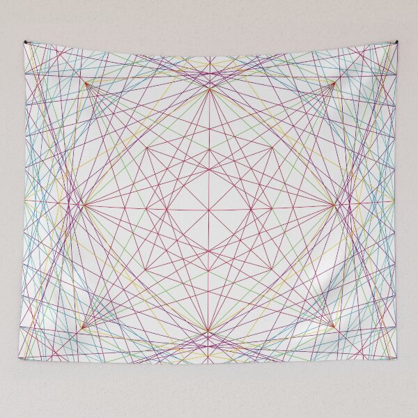 Item preview, Rectangular Pattern #6 Morph C [18578-RYGCBP-WB] designed and sold by LottMultimedia.