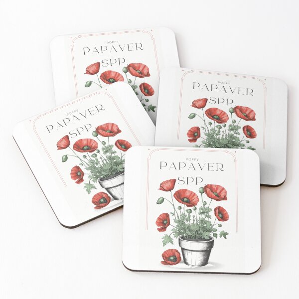 Item preview, Red poppies rustic sketch by CallisC Arts ⭐⭐⭐⭐⭐ designed and sold by CallisC-Arts.