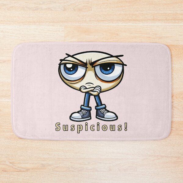 Item preview, Suspicious! designed and sold by Delemore Art.