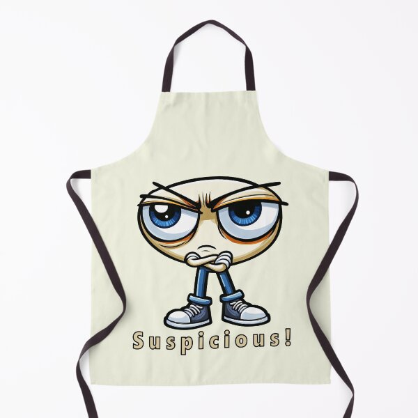 Item preview, Suspicious! designed and sold by Delemore Art.
