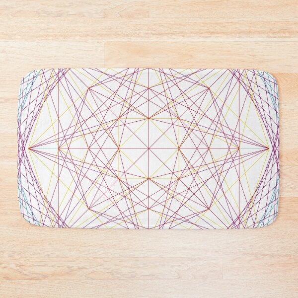 Item preview, Rectangular Pattern #6 Morph C [16178-RYGCBP-WB] designed and sold by LottMultimedia.