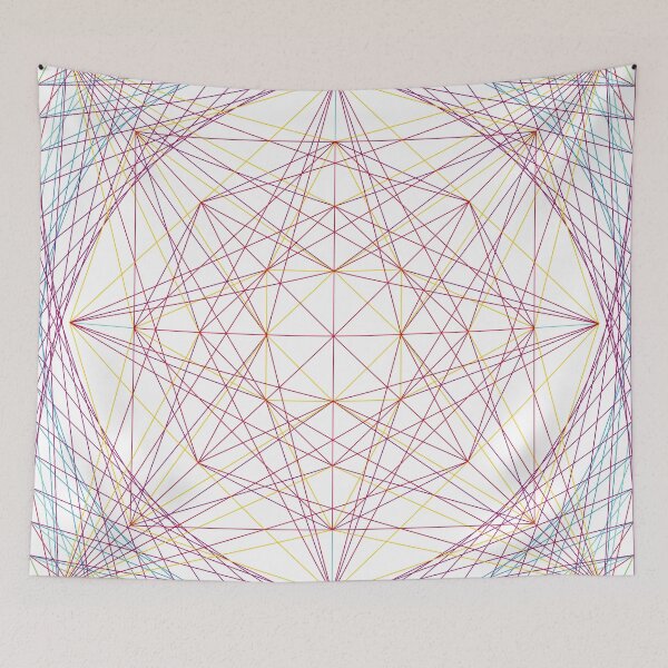 Item preview, Rectangular Pattern #6 Morph C [16178-RYGCBP-WB] designed and sold by LottMultimedia.