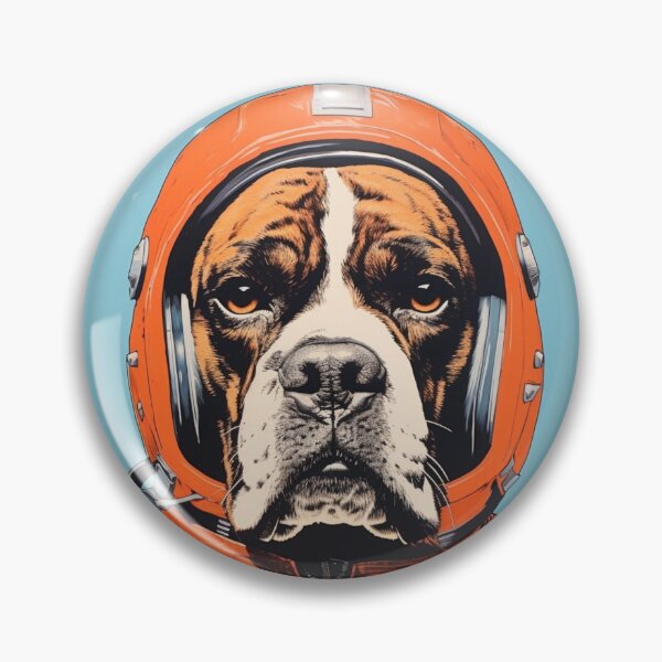Item preview, Astronaut Boxer - Space Dog designed and sold by luvandsocial.
