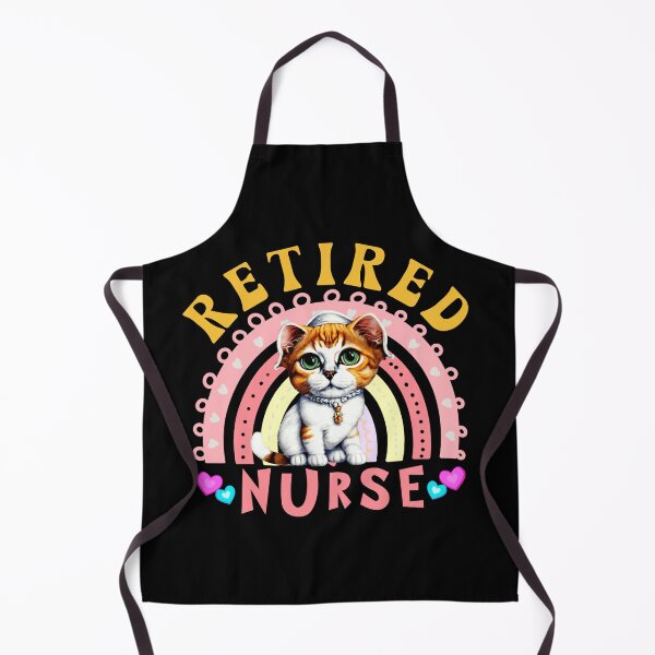 Item preview, Retired Nurse Gift, Retro Groove Nurse, Cute Cat Mama Nurse Design designed and sold by Raise2Shine.