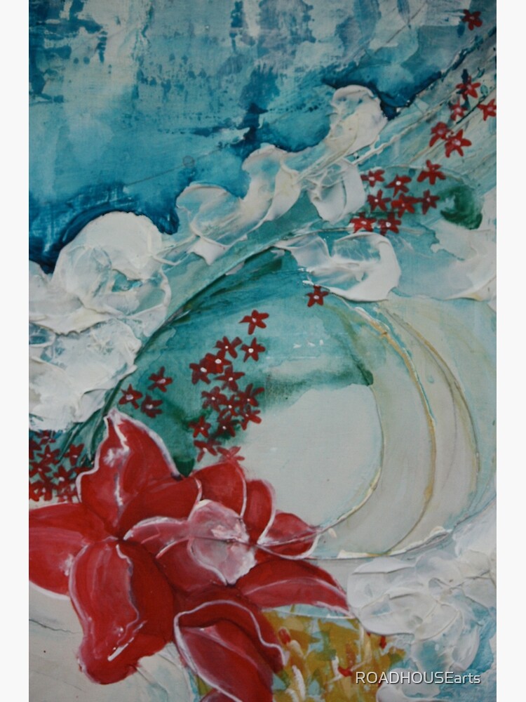 Thumbnail 3 of 3, Art Print, Red Torch Ginger designed and sold by ROADHOUSEarts.