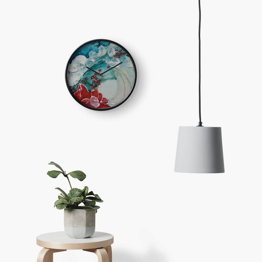 Item preview, Clock designed and sold by ROADHOUSEarts.