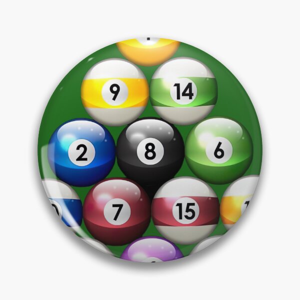 Aperçu de l'œuvre Jeu de boules de billard créée et vendue par Samhn.