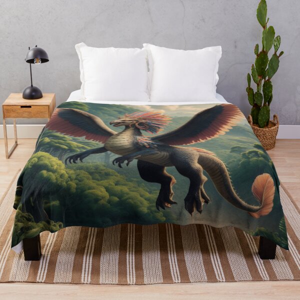 Item preview, A mythical Titan Bird flying through a dense forest. designed and sold by Titan33.