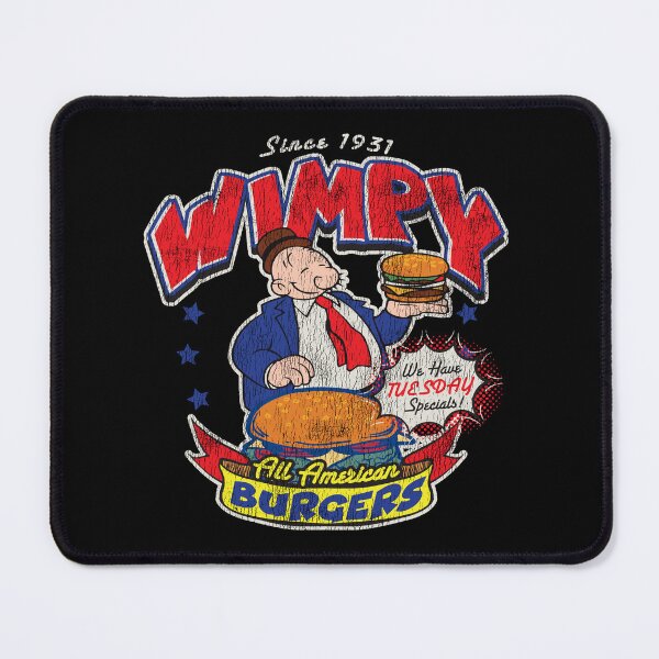 Item preview, Wimpy Burger Dks Worn designed and sold by Alema Art.