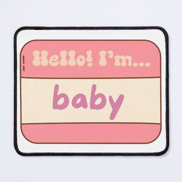 Item preview, I'm Baby Nametag designed and sold by SanguineSiren.