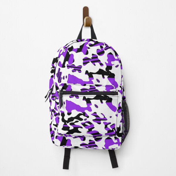 Item preview, Copy of Black And Purple Stripes Contained In Cowprint Pattern. designed and sold by TheRulerofEarth.