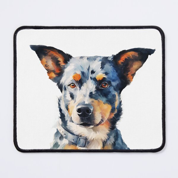 Item preview, Blue Heeler Portrait designed and sold by ChaosReigns91.