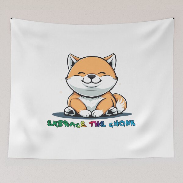 Item preview, Embrace the Chonk designed and sold by ShibariumPups.