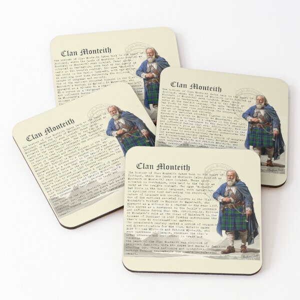 Item preview, Monteith Scottish Clan History  designed and sold by BagTown Clans.