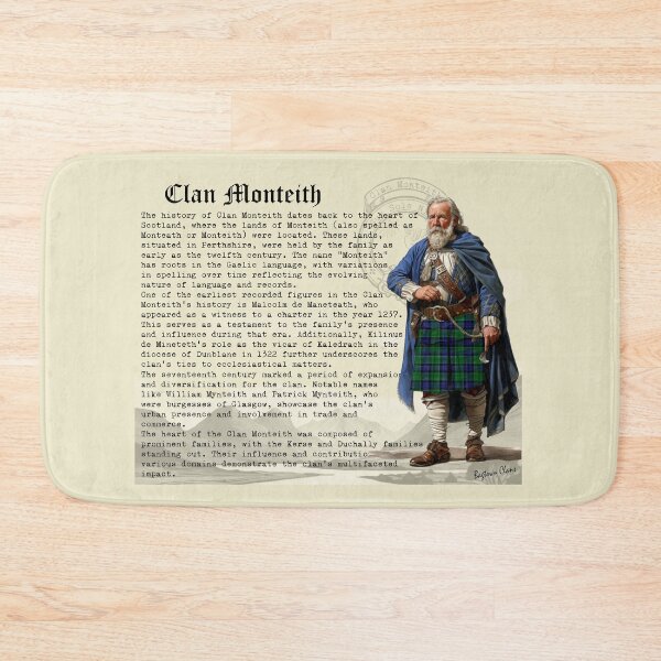 Item preview, Monteith Scottish Clan History  designed and sold by BagTown Clans.