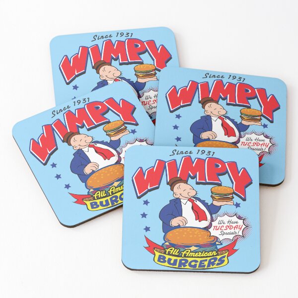 Item preview, Wimpy Burger designed and sold by Alema Art.