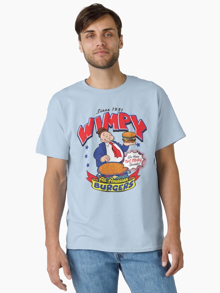 Thumbnail 1 of 7, Classic T-Shirt, Wimpy Burger designed and sold by alhern67.