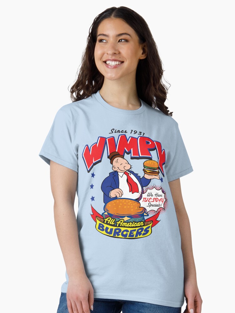 Thumbnail 2 of 7, Classic T-Shirt, Wimpy Burger designed and sold by alhern67.
