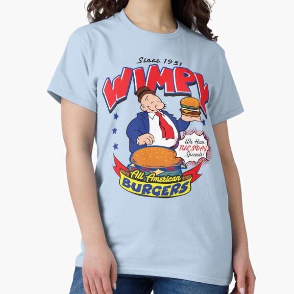 Item preview, Wimpy Burger designed and sold by Alema Art.