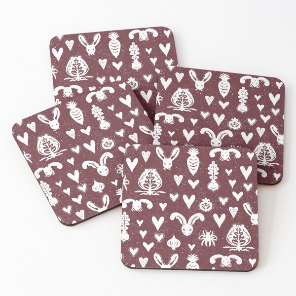 Item preview, Garden Things - Wine + Snow designed and sold by Irene Estelle.