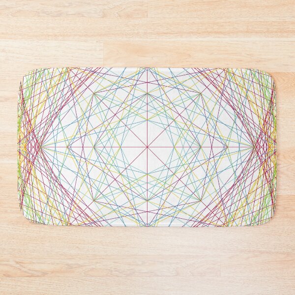 Item preview, Rectangular Pattern #6 Morph C [15378-RYGCBP-WB] designed and sold by LottMultimedia.