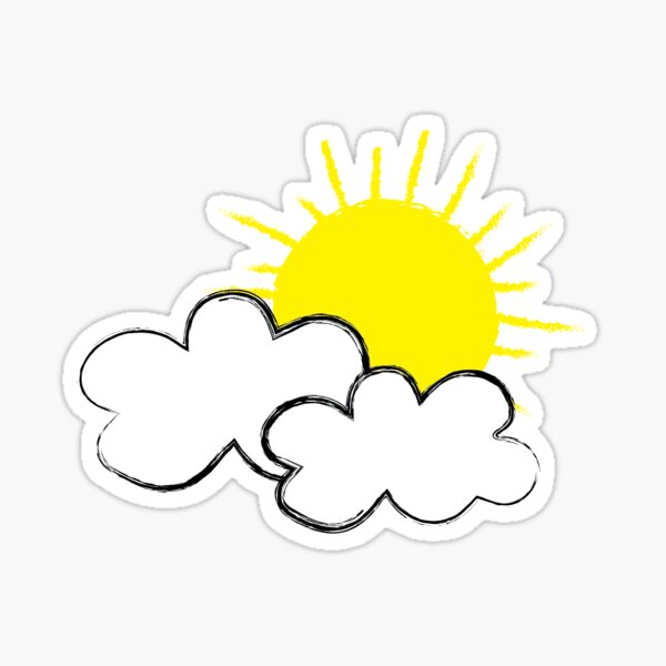 Item preview, Sun and Clouds designed and sold by aozap.