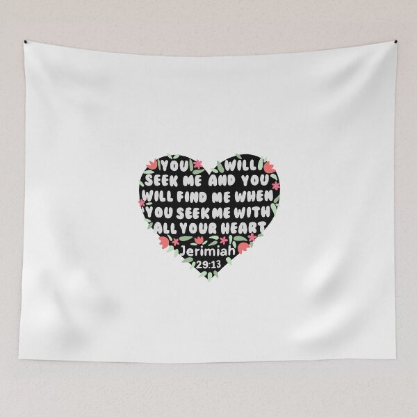 Item preview, Jerimiah 29:13 designed and sold by MaanArtCorner.