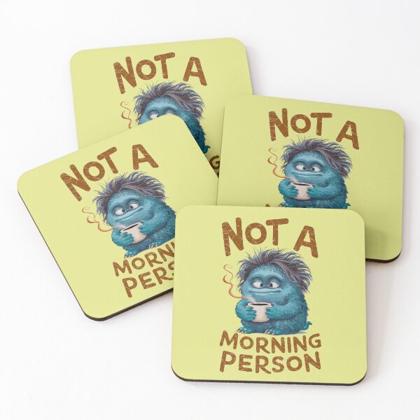 Item preview, Not a Morning Person designed and sold by DoceVaga.
