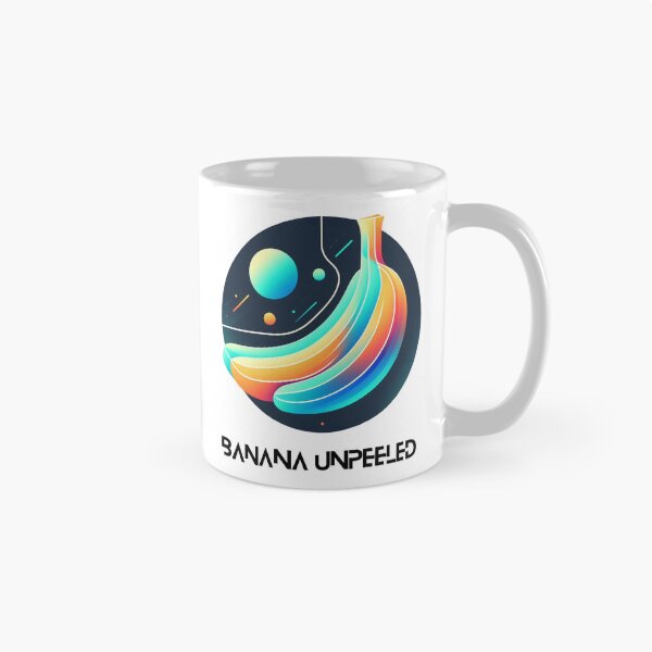 Item preview, Banana unpeeled - modernist banana style designed and sold by Funny-Banana.