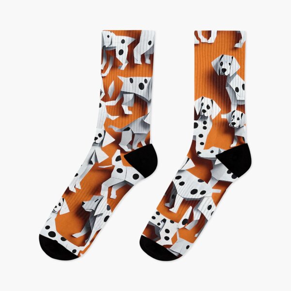Item preview, Origami Art - Spotted Cuteness: A Dalmatian Puppy Parade designed and sold by ArtfulFolds.