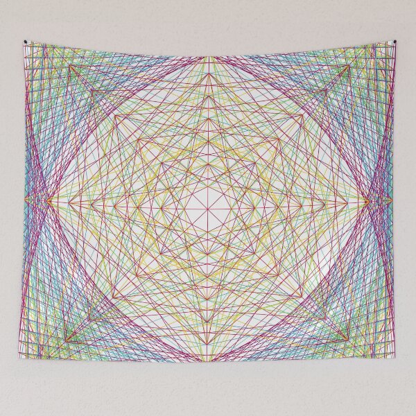 Item preview, Rectangular Pattern #6 Morph C [13296-RYGCBP-WB] designed and sold by LottMultimedia.