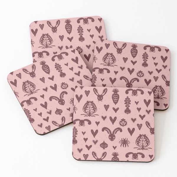 Item preview, Garden Things - Rose + Wine designed and sold by Irene Estelle.