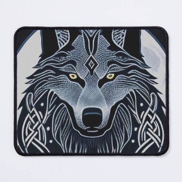 Item preview, Abstract Wolf Art designed and sold by TheDarkWardrobe.