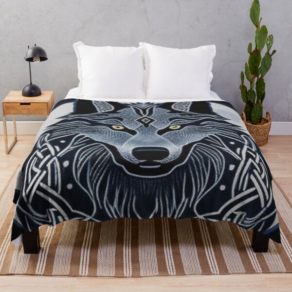Item preview, Abstract Wolf Art designed and sold by TheDarkWardrobe.
