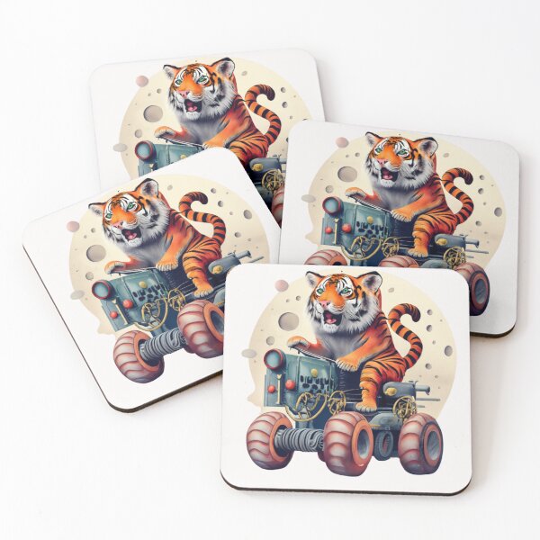 Item preview,  Lion riding lunar vehicle designed and sold by Nature's Palette.