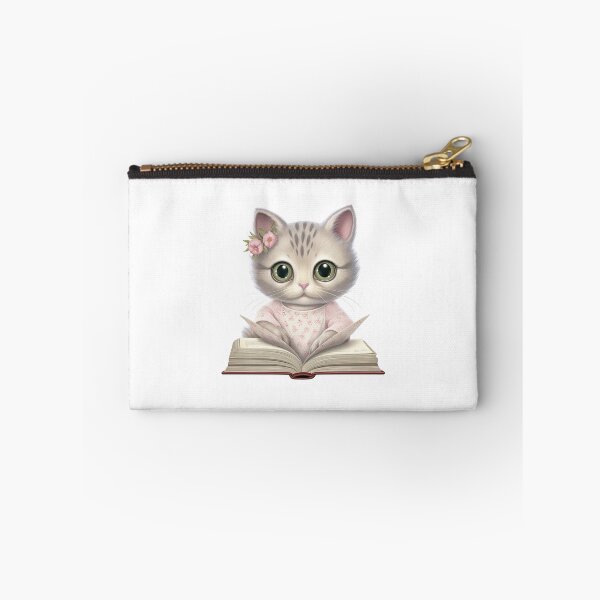 Item preview, Little Kitty Reading a Book designed and sold by Longitscares.