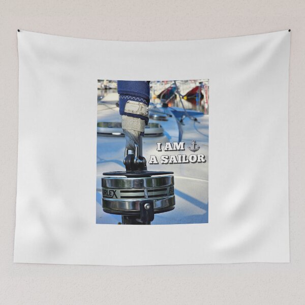 Item preview, I AM A SAILOR designed and sold by MargoGallery.
