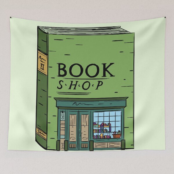 Item preview, Book shop designed and sold by Neadoodles.